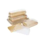 Deksel Voor Sushi Schaal Nr.2 - 300 Stuks - PET - Fiesta Recyclable HX292 €25.00 Schalen