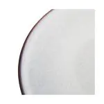 Bord - 6 stuks - Grijs - Porselein - Ø 23 x H 2.7 CM - Olympia FU188 €91.98 Borden