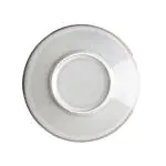 Bord - 6 stuks - Grijs - Porselein - Ø 23 x H 2.7 CM - Olympia FU188 €91.98 Borden