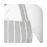 Slagerschort Gestreept - Unisex - Grijs - Polykatoen - Whites Chefs Clothing BA111 €8.79 Schorten en sloven