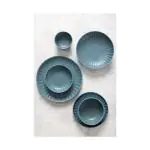 Schaal - 12 stuks - Groen - Porselein - Ø 10.5 x H 5.5 CM - Olympia FU210 €79.99 Schalen