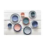 Schaal - 12 stuks - Groen - Porselein - Ø 10.5 x H 5.5 CM - Olympia FU210 €79.99 Schalen