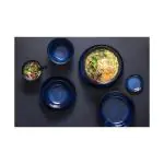 Coupe Bowl - 4 stuks - 95 CL - Blauw - Steengoed - Olympia DZ773 €50.00 Schalen