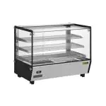 Verwarmde Display - Zwart - RVS - 220-240V - Buffalo HW924 €966.96 Warmhoudvitrine