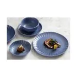 Schaal - 6 stuks - Blauw - Porselein - Ø 15 x H 6.5 CM - Olympia FU202 €47.99 Schalen