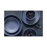 Schaal - 6 stuks - Blauw - Porselein - Ø 15 x H 6.5 CM - Olympia FU202 €47.99 Schalen