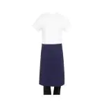 Schort Bistro Cotton - Unisex - Marineblauw - Katoen - Southside BA165 €16.99 Schorten en sloven