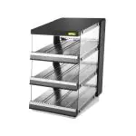 Voedselverwarmer - Zwart - 220-240V - Buffalo HW926 €1,125.00 Warmhoudvitrine
