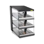 Voedselverwarmer - Zwart - 220-240V - Buffalo HW926 €1,125.00 Warmhoudvitrine