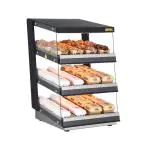 Voedselverwarmer - Zwart - 220-240V - Buffalo HW926 €1,125.00 Warmhoudvitrine