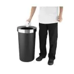 Prullenbak - Zwart - Bolero HT462 €59.99 Afvalbakken