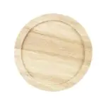 Bord - Zwart - Heveahout - H 1.9 CM - Olympia FW976 €8.39 Borden