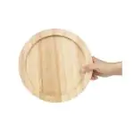 Bord - Zwart - Heveahout - H 1.9 CM - Olympia FW976 €8.39 Borden
