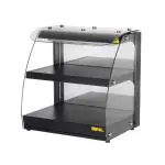 Verwarmde Display - Zwart - 220-240V - Buffalo HW920 €589.03 Warmhoudvitrine