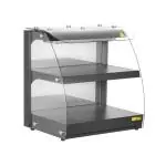 Verwarmde Display - Zwart - 220-240V - Buffalo HW920 €589.03 Warmhoudvitrine