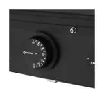 Verwarmde Display - Zwart - 220-240V - Buffalo HW920 €589.03 Warmhoudvitrine