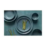 Schaal - 6 stuks - Groen - Porselein - Ø 15 x H 6.5 CM - Olympia FU208 €47.99 Schalen
