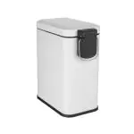 Prullenbak - Wit - Gepoedercoat staal - Jantex HT475 €15.59 Afvalbakken