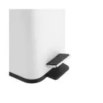 Prullenbak - Wit - Gepoedercoat staal - Jantex HT475 €15.59 Afvalbakken