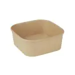 Vierkante Container - 300 Stuks - Papier - Fiesta Recyclable HW017 €63.99 Wegwerp verpakkingen