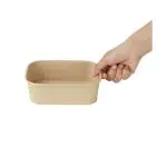 Vierkante Container - 300 Stuks - Papier - Fiesta Recyclable HW017 €63.99 Wegwerp verpakkingen