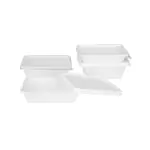 Deksel Voor Voedselcontainer - 100 stuks - Bagesse - Fiesta Recyclable HW037 €9.19 Voedselbakken
