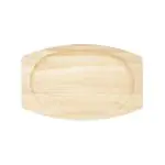 Bord - Zwart - Heveahout - H 20.6 x B 1.9 CM - Olympia FW979 €8.59 Borden