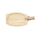 Bord - Zwart - Heveahout - H 20.6 x B 1.9 CM - Olympia FW979 €8.59 Borden