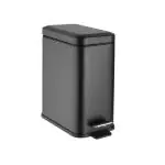 Prullenbak - Zwart - Gepoedercoat staal - Jantex HT476 €15.59 Afvalbakken