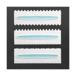 Kammen - 3 stuks - Wit - Kunststof - Vogue GP776 €9.99 Klein kookgerei