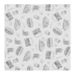 Vetbestending Papier - 500 Stuks - Illustratie Fast-Food - L 30 x B 30 CM - Hendi H678282 €24.11 Presentatie