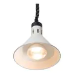 Warmtelamp - Verstelbaar - Conisch - Wit - 230V - Hendi H273937 €57.19 Warmhoudlamp