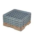 Vaatwaskorf - 49 comparitmenten - Beige - H 26.7 x 50 x 50 CM - Polypropyleen - Cambro - DE799 DE799 €92.86 Afwaskorven voor bekerglazen