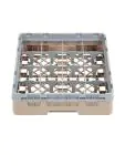 Vaatwaskorf - 16 compartimenten - Beige - H 14.3 x 50 x 50 CM - Polypropyleen - Cambro - DW550 DW550 €48.65 Afwaskorven voor bekerglazen