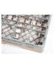 Vaatwaskorf - 16 compartimenten - Beige - H 14.3 x 50 x 50 CM - Polypropyleen - Cambro - DW550 DW550 €48.65 Afwaskorven voor bekerglazen