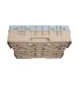 Vaatwaskorf - 16 compartimenten - Beige - H 14.3 x 50 x 50 CM - Polypropyleen - Cambro - DW550 DW550 €48.65 Afwaskorven voor bekerglazen