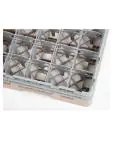 Vaatwaskorf - 25 compartimenten - Beige - H 18.4 x 50 x 50 CM - Polypropyleen - Cambro - DW555 DW555 €63.56 Afwaskorven voor bekerglazen