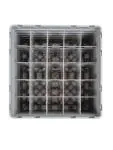 Vaatwaskorf - 25 compartimenten - Beige - H 30.8 x 50 x 50 CM - Polypropyleen - Cambro - DW556 DW556 €104.45 Afwaskorven voor bekerglazen
