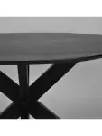 Stamtafel Hendriks - Rond - Zwart - Mango - Ø140 CM - G-Line 85285 €409.00 Horeca tafels