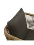 Loungeset Lille - 4-Delig - Naturel - Rattan - G-Line HW-140802 €499.00 Terrastafel