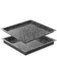 Gastronormbak geëmailleerd - 2/3 - RVS - 34.5 X 32.5 X (H) 2 CM - Hendi - 890356 890356 €31.00 Bakplaten en braadslede