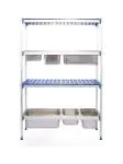 Aluminium Opbergrek - 1/1 GN - 112 X 35.5 CM - Hendi - 812266 812266 €199.04 Accessoires Koel/Vriescellen
