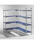 Aluminium Opbergrek - 128 X 40.5 CM - Hendi - 812273 812273 €247.11 Accessoires Koel/Vriescellen