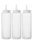 Dispenser Flacon - Transparant - 0.7L - Set van 3 - Hendi - 557952 557952 €6.25 Knijpflacons