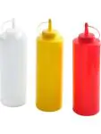 Dispenser Flacon - Transparant - 0.7L - Set van 3 - Hendi - 557952 557952 €6.25 Knijpflacons