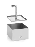 Voedselring zonder duwer - RVS 180 - H 4.5 X 6.5 X 6.5 CM - Hendi - 512166 512166 €3.85 Voedselringen