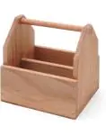 Bestek caddy - Hout - 190x160x200 mm - Hendi - 664315 664315 €14.95 Bestek