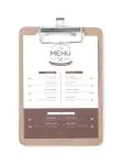 Menu klembord - 125x180 mm - Hendi - 664179 664179 €1.95 Presentatie