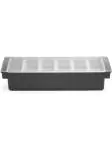 Ingrediëntenhouder - 6 containers - H 10 x 15 x 48 CM - Bar Up - 552032 H552032 €21.50 Ingredientenbak - kunststof