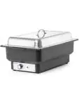 Chafing dish - Elektrisch - Tellano - 9 liter - Zwart - Hendi - 204825 H204825 €85.62 Chafing dish electrisch